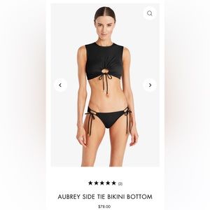 Robin Piccone - Aubrey Tank bikini top (retail $104) and bottom (retail $78)